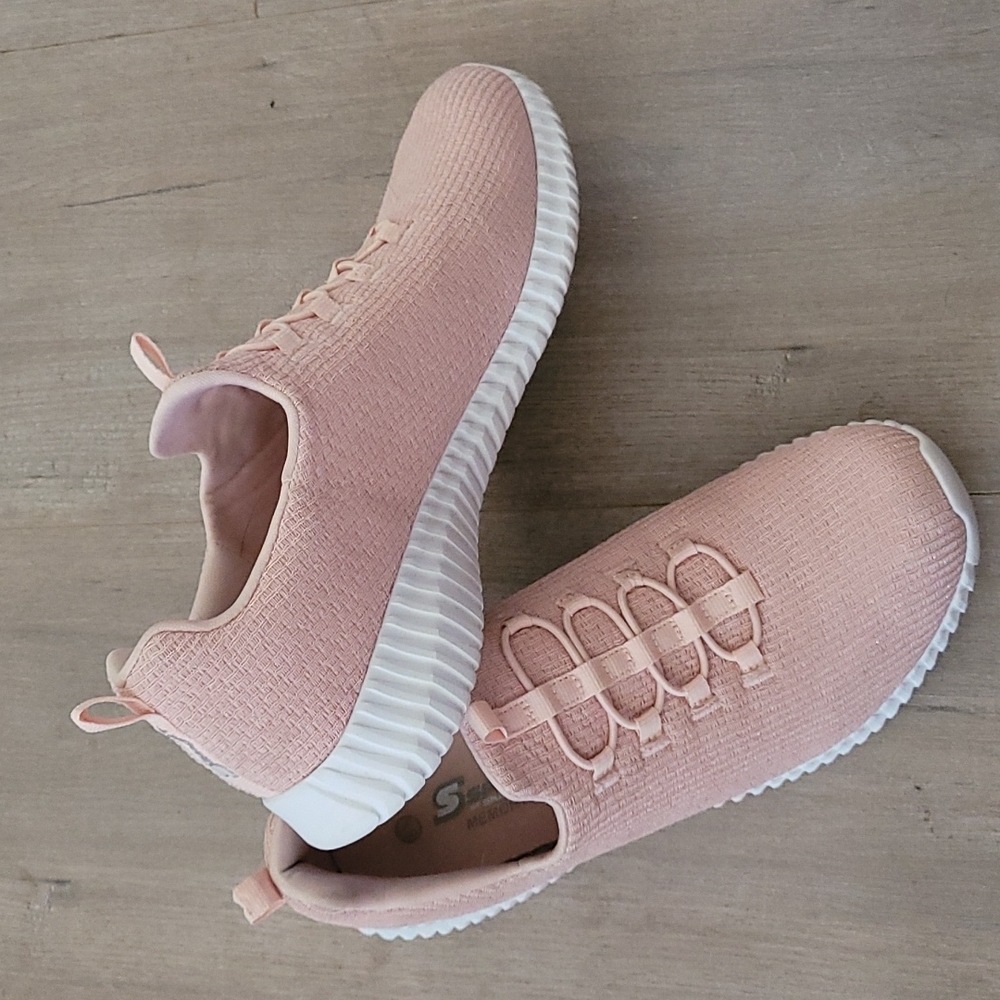 Light Pink Skechers Slip-on Sneakers